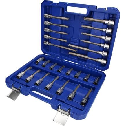 BRILLIANT TOOLS BT022026 - Jeu de clés à douille 1/2" XZN (26 pcs.)