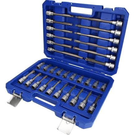 BRILLIANT TOOLS BT022532 - Jeu de clés à douille 1/2" Torx (32 pcs.)