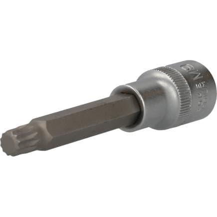 BRILLIANT TOOLS BT022944 - Douille denture multiple 1/2", longueur 100 mm