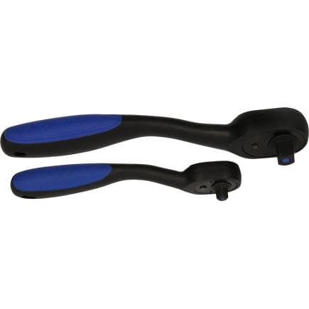 BRILLIANT TOOLS BT023002 - Jeu de cliquets réversibles 1/4", 1/2" (2 pcs.)