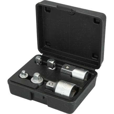 BRILLIANT TOOLS BT024006 - Jeu d’adaptateurs 1/4" + 3/8" + 1/2" + 3/4" (6 pcs.)