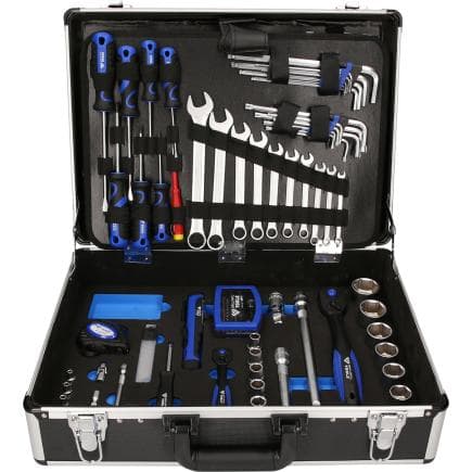 BRILLIANT TOOLS BT024143 - Jeu d’outils universels 1/4" + 1/2" (143 pcs.)