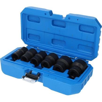 BRILLIANT TOOLS BT026005 - 1/2" Jeu de douilles spirales à chocs 21 - 32mm (7 pcs.)
