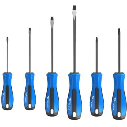 BRILLIANT TOOLS BT031000 - Jeu de tournevis, fente, Ph (6 pcs.)