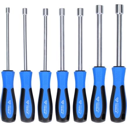 BRILLIANT TOOLS BT031070 - Jeu de tournevis à douilles 5 - 12 mm (7 pcs.)