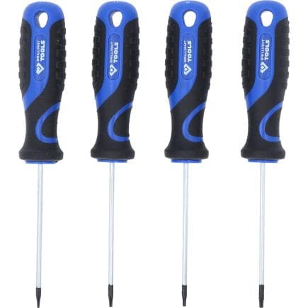 BRILLIANT TOOLS BT034004 - Jeu de tournevis TORX (4 pcs.)