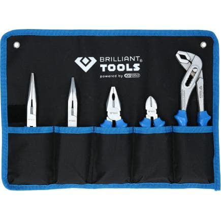 BRILLIANT TOOLS BT060005 - Jeu de pinces standard (5 pcs.)