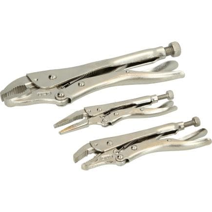 BRILLIANT TOOLS BT065003 - Pinces de verrouillage/Jeu de pinces étaux (3 pcs.)