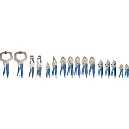 BRILLIANT TOOLS BT065016 - Pinces de verrouillage/Jeu de pinces étaux (16 pcs.)