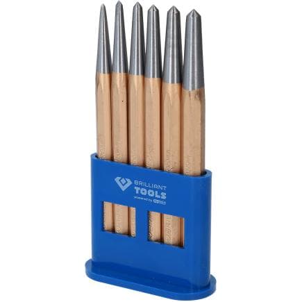 BRILLIANT TOOLS BT085080 - Jeu de pointeaux (6 pcs.)