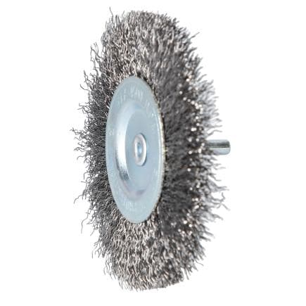 BRILLIANT TOOLS BT103108 - Brosse circulaire, ø 100 mm avec embout de 6,0 mm