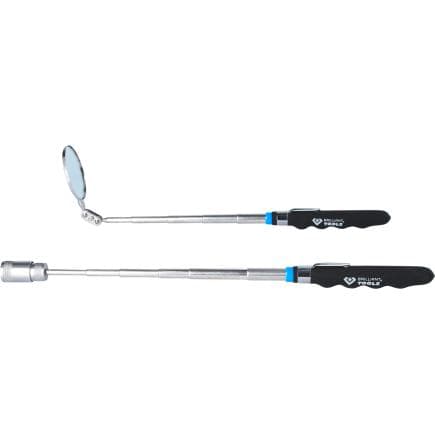 BRILLIANT TOOLS BT115905 - Jeu de miroirs télescopiques et d’aimants (2 pcs.)