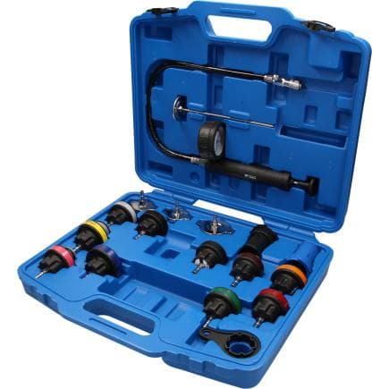 BRILLIANT TOOLS BT521200 - Kit diagnostic système de refroidissement (18 pcs.)