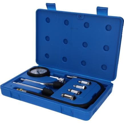BRILLIANT TOOLS BT581100 - Coffret de contrôle de compression pour moteurs à essence (8 pcs.)