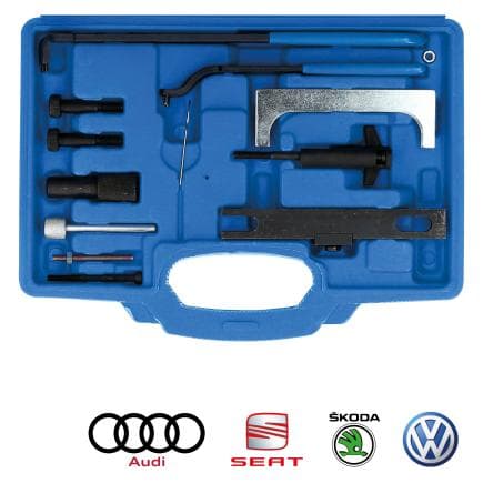 BRILLIANT TOOLS BT597650 - Jeu d’outils de réglage de moteur pour VAG 1.7, 1.9 D, SDI, TDI, 1.6, 1.8, 1.8T, 2.0