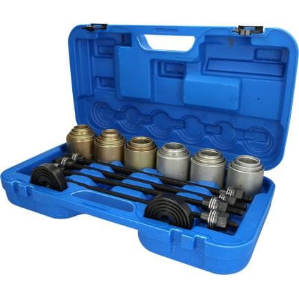 BRILLIANT TOOLS BT672450 - Jeu de douilles d'extraction et de montage avec 4 tiges (26 pcs.)