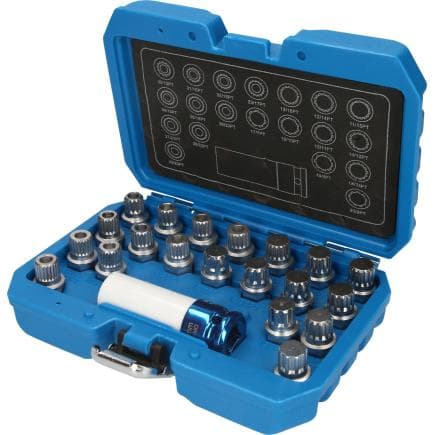 BRILLIANT TOOLS BT691230 - Assortiment de systèmes antivols de roue pour BMW (21 pcs.)