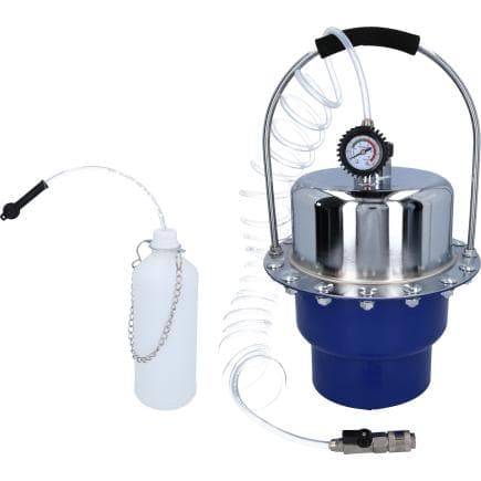BRILLIANT TOOLS BT701260 - Purgeur de liquide de frein à air comprimé avec récipient