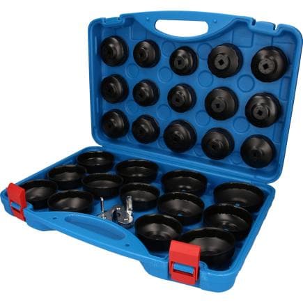BRILLIANT TOOLS BT711050 - Jeu de cloches pour filtre à huile (30 pcs.)