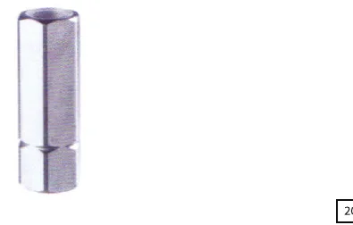 Turnbuckle sleeve M30x2R/L
