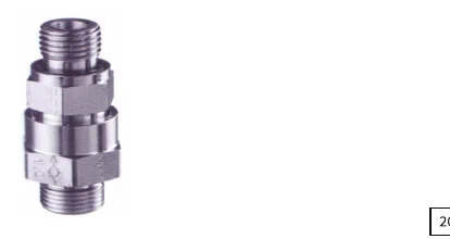 Clapet anti-retour hydraulique BO-RVZ 15 L