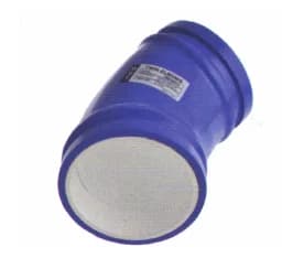 Coude double paroi SK 125/5.5x45