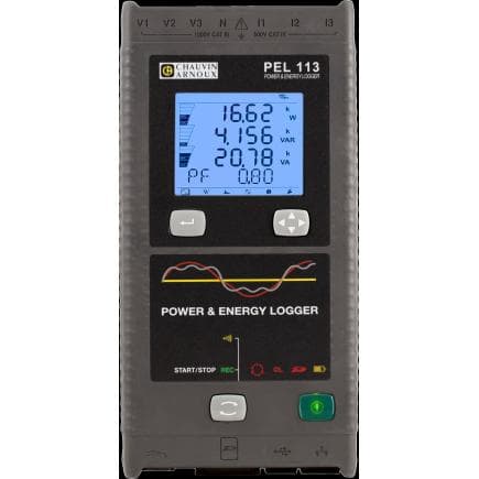 CHAUVIN ARNOUX P01157157 - Chauvin Arnoux PEL113 Enregistreur d’énergie sans pinces
