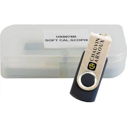 CHAUVIN ARNOUX HX0078B - Logiciel d'étalonnage pour série OX6xxx, Scopix