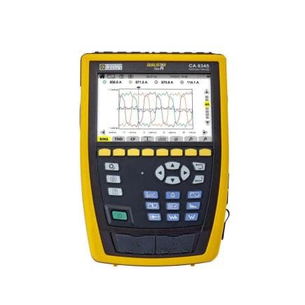 CHAUVIN ARNOUX P01160657N - CA 8345 NEW - Analyseur de réseau triphasé 5V/4I Classe A, sans pinces