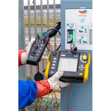 CHAUVIN ARNOUX P01300002 - Kit d’adaptateur de recharge pour véhicules électriques CA6652+CA6117+DW+CA762