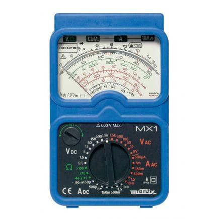 CHAUVIN ARNOUX MX1 - Multimètre analogique MX1 dans un boîtier IP65 avec coque antichoc