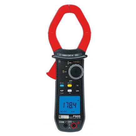 CHAUVIN ARNOUX P01120965 - F605 Pince multimètre numérique 2 000 A TRMS AC + DC