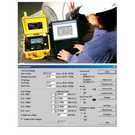 CHAUVIN ARNOUX P01101938A - Logiciel pour CA 6543 et CA 6547
