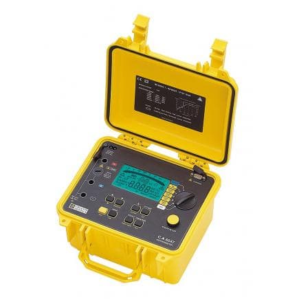 CHAUVIN ARNOUX P01139702 - 10 TΩ insulation tester at 5000 V C.A 6547