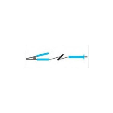 CHAUVIN ARNOUX P01295214 - Safety lead with blue HV crocodile clip