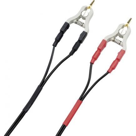 CHAUVIN ARNOUX P01101783 - Set 2 mini-étriers Kelvin 1A (Rouge / Noir)