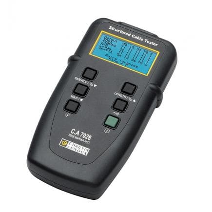 CHAUVIN ARNOUX P01129501 - Testeur de câblage LAN CA 7028