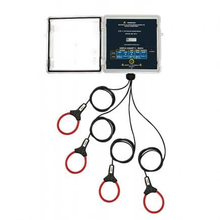 CHAUVIN ARNOUX P01157135 - 4-channel current logger up to 1000A AC with flexible sensors ML914