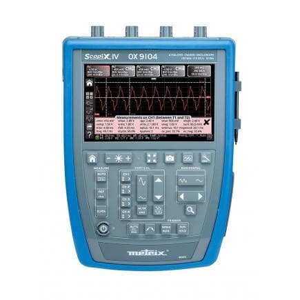 CHAUVIN ARNOUX OX9104 - Oscilloscope Scopix IV OX 9104 à 4 voies isolées