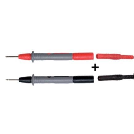 CHAUVIN ARNOUX P01295474Z - Cordon et virole en PVC rouge/noir