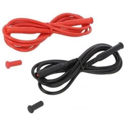 CHAUVIN ARNOUX P01295288Z - Cordon PVC droit / droit rouge / noir