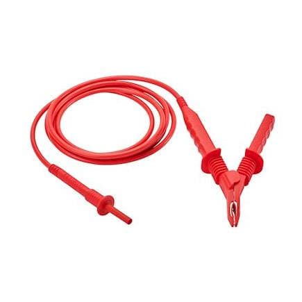 CHAUVIN ARNOUX P01295510 - Câble haute tension 5kV avec crocodile rouge