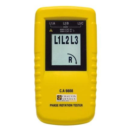 CHAUVIN ARNOUX P01191304A - CA6608 - Testeur de rotation de phases sous blister