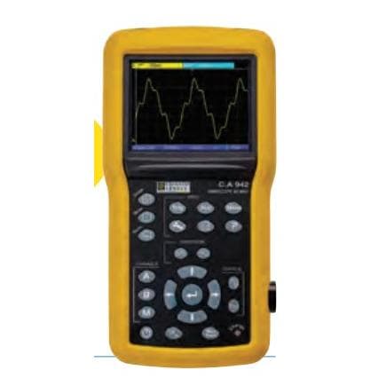 CHAUVIN ARNOUX P01194200 - CA942 - Oscilloscopes numériques portables isolés à 2 voies