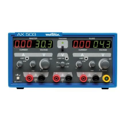 CHAUVIN ARNOUX AX0503A - AX503A - Alimentation stabilisée 2 x 30V/2.5A + 5V/5A