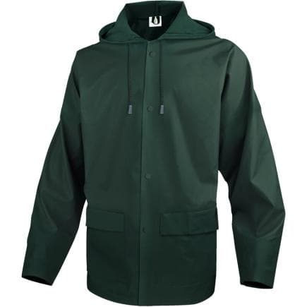 DELTA PLUS 900VESVETM - Veste de pluie imperméable enduit PU sur textile renforcé, vert