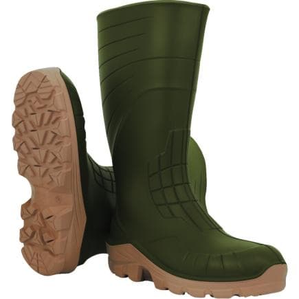 DELTA PLUS AEGREO4KA43 - Botte de travail aux crampons larges pu aerogreen o4, kaki