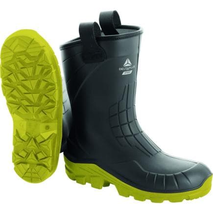 DELTA PLUS AETECS5GR37 - Demi-botte de sécurité robuste pu aerotech, gris