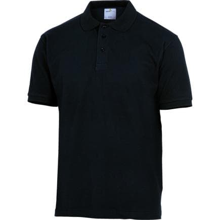 DELTA PLUS AGRANOXG - Polo coton manches courtes AGRA, noir