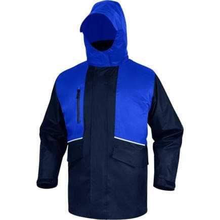 DELTA PLUS ALAS3MBGT - Parka 5 en 1 imperméable avec polaire amovible alaska3, marin/bleu
